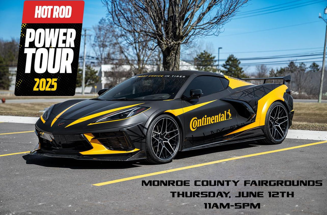 Lingenfelter Performance Engineering at Monroe County Fairgrounds for Hot Rod Power Tour 2025 event on June 12.