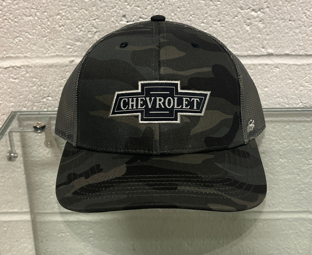 Chevrolet Camo Mesh Bowtie Hat