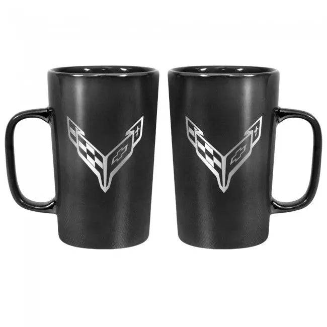 C8 Corvette Ceramic Mug Black - Team Lingenfelter