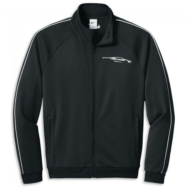C8 Corvette Black Track Jacket Men's
