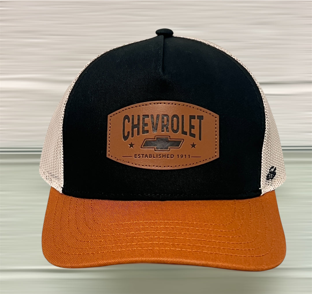 Chevrolet Est. 1911 snapback hat by Team Lingenfelter featuring embroidered logo and adjustable strap.