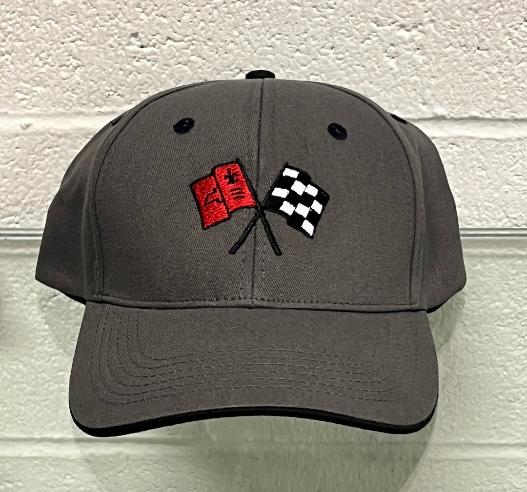 C2 Corvette Black Gray Heritage Hat