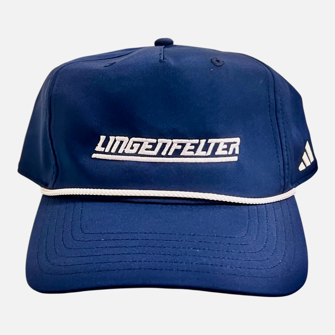 Navy blue cap with Lingenfelter Performance Engineering logo