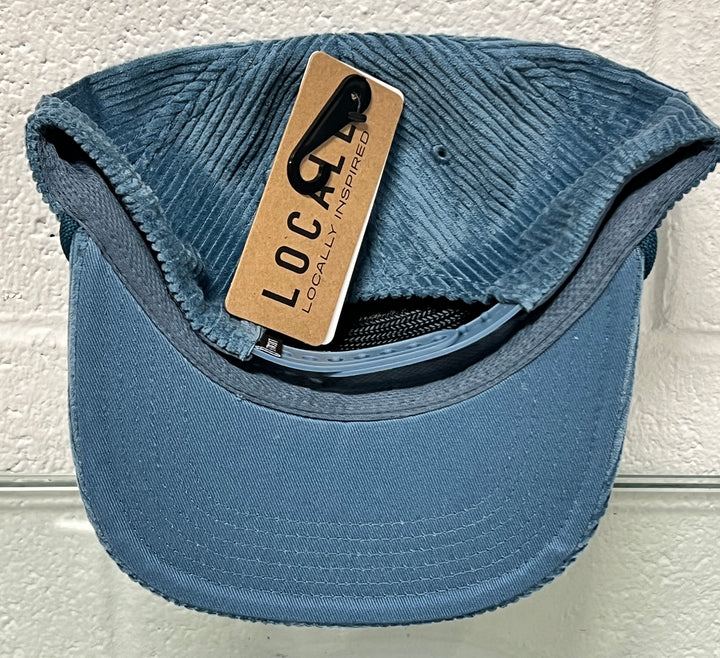 Lingenfelter Lake Blue Corduroy Hat