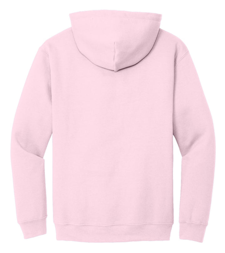 C8 Corvette Pink Back View Hoodie Team Lingenfeler GM Licensed