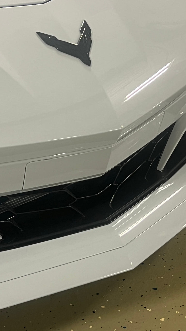 C8 Corvette Carbon Flash Emblem