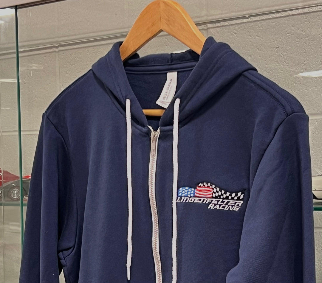Lingenfelter Performance Engineering Full Zip Racing Hoodie
