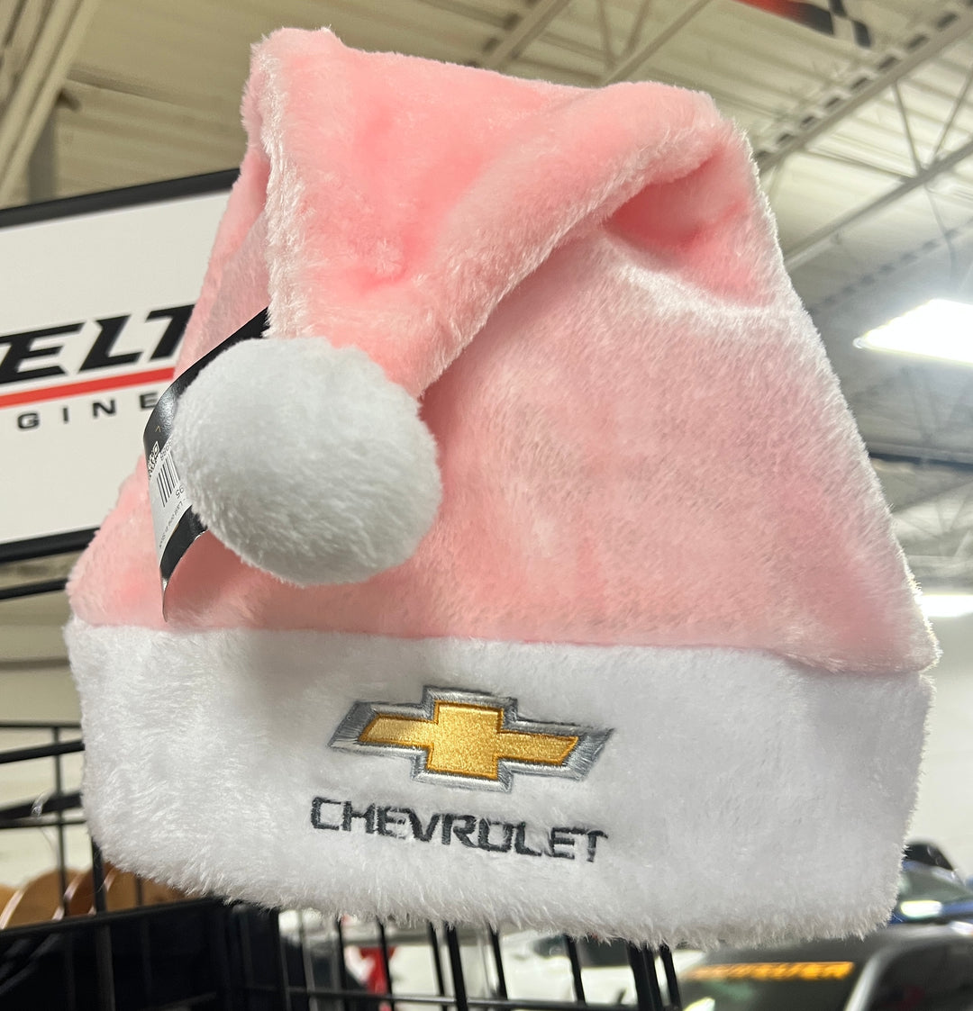 Pink Santa Chevy Hat