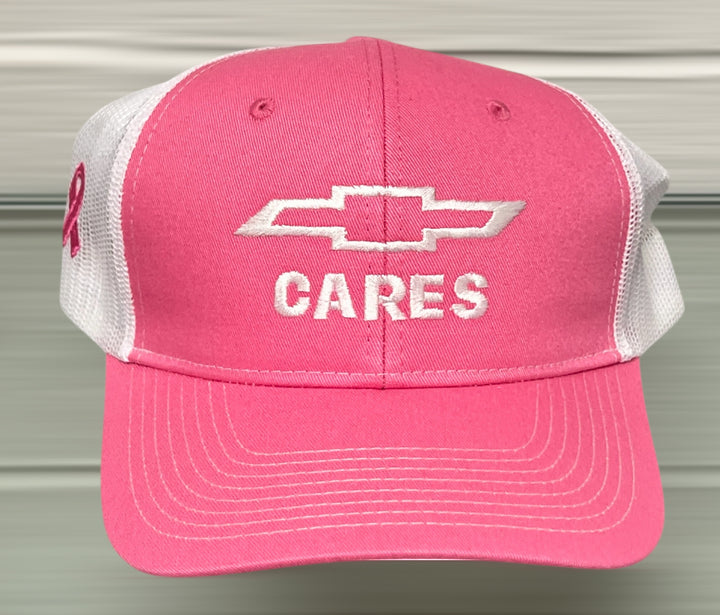 Chevy Cares Mesh Snap Back Hats