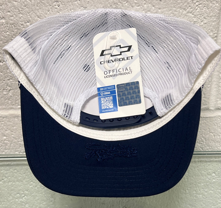 Lingenfelter Race Gear Chevrolet patch rope snapback hat with adjustable strap and embroidered Chevrolet logo on front.