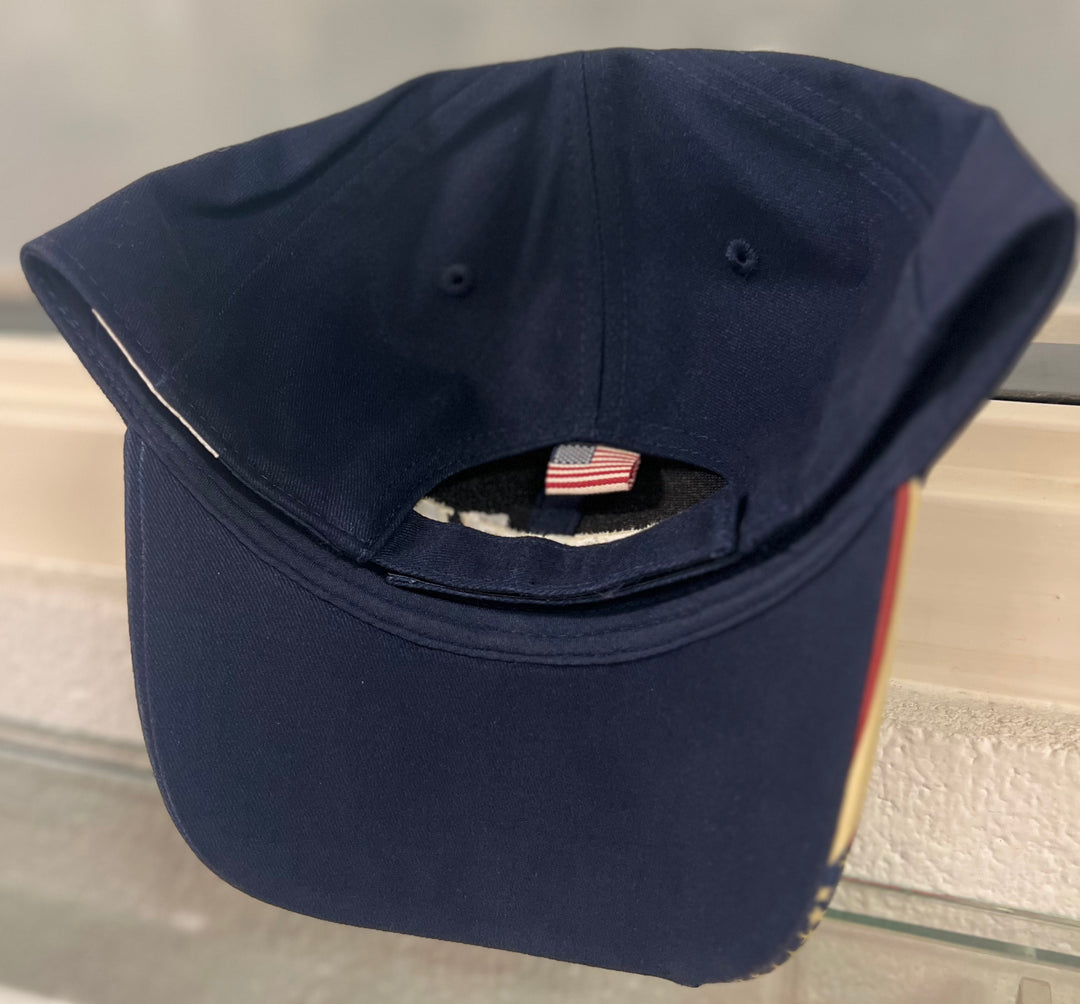 Lingenfelter Performance Engineering Navy Flag Hat Back View