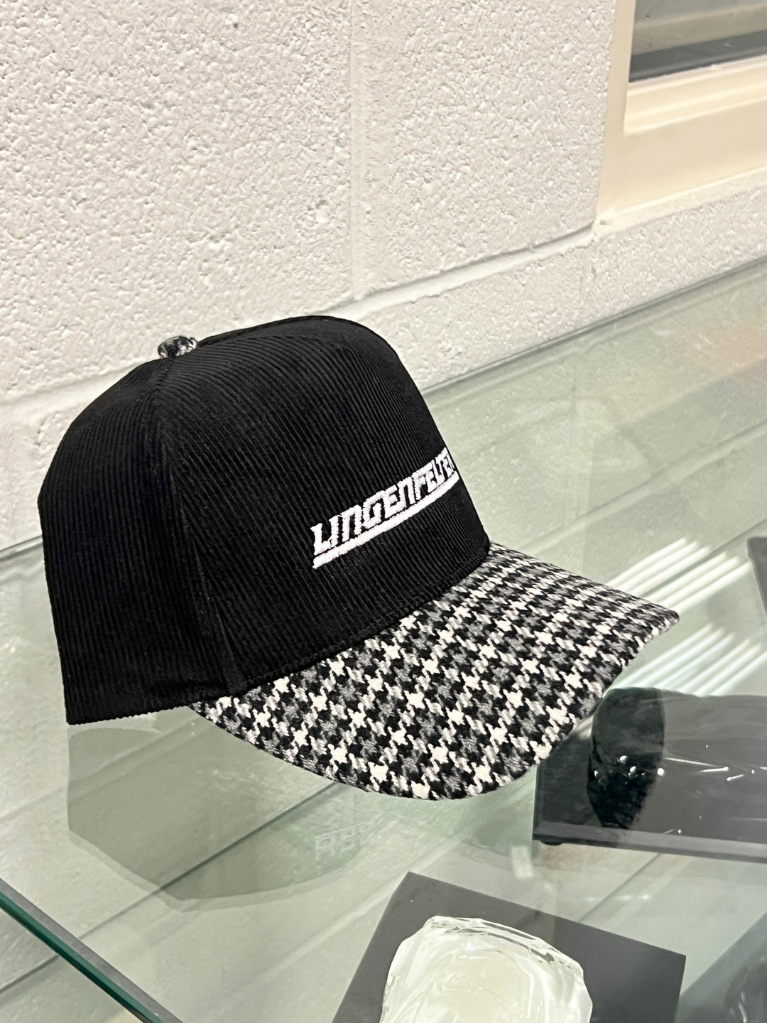 Lingenfelter Plaid & Corduroy 5-Panel Snapback Hat