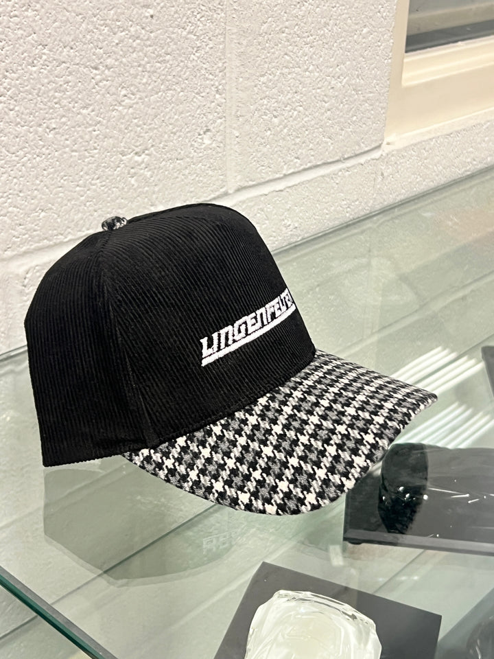 Lingenfelter Plaid & Corduroy 5-Panel Snapback Hat