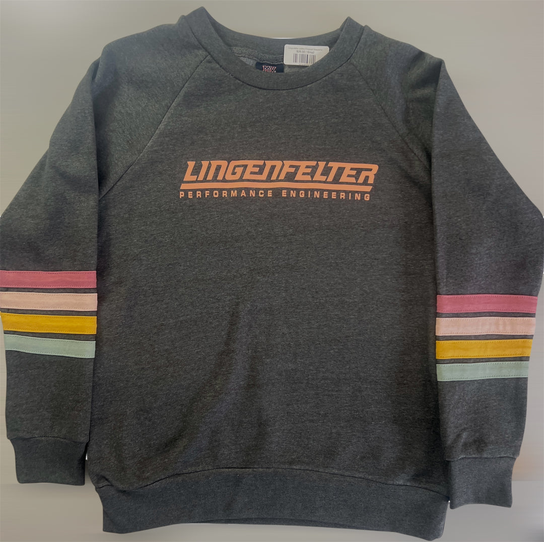 Lingenfelter Ladies Charcoal Sweatshirt