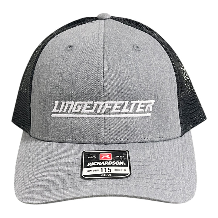 Gray Hat Mesh Black snapback Lingenfelter Performance Engineering