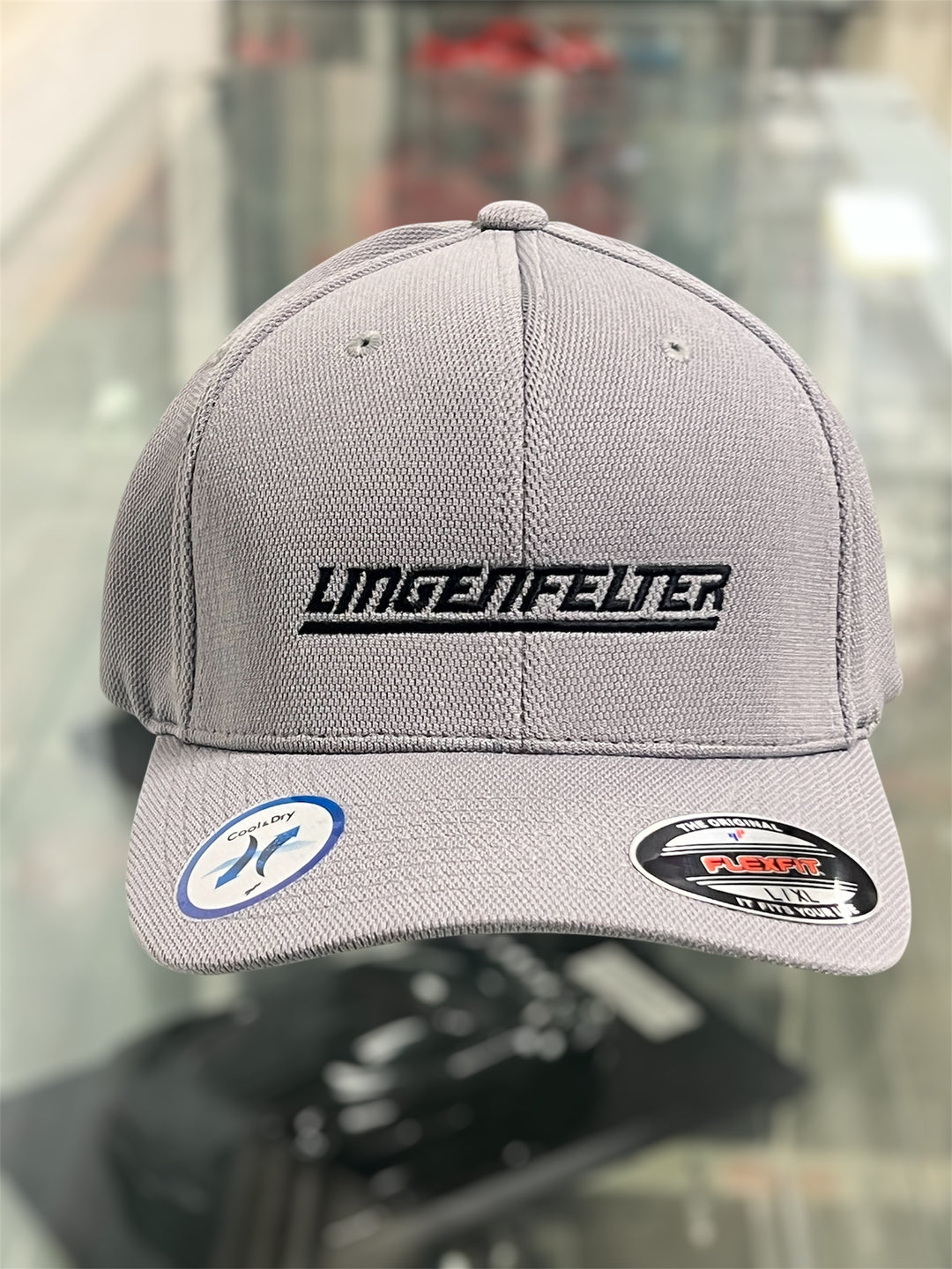 Lingenfelter Performance Engineering Flexfit Grey Heather Hat