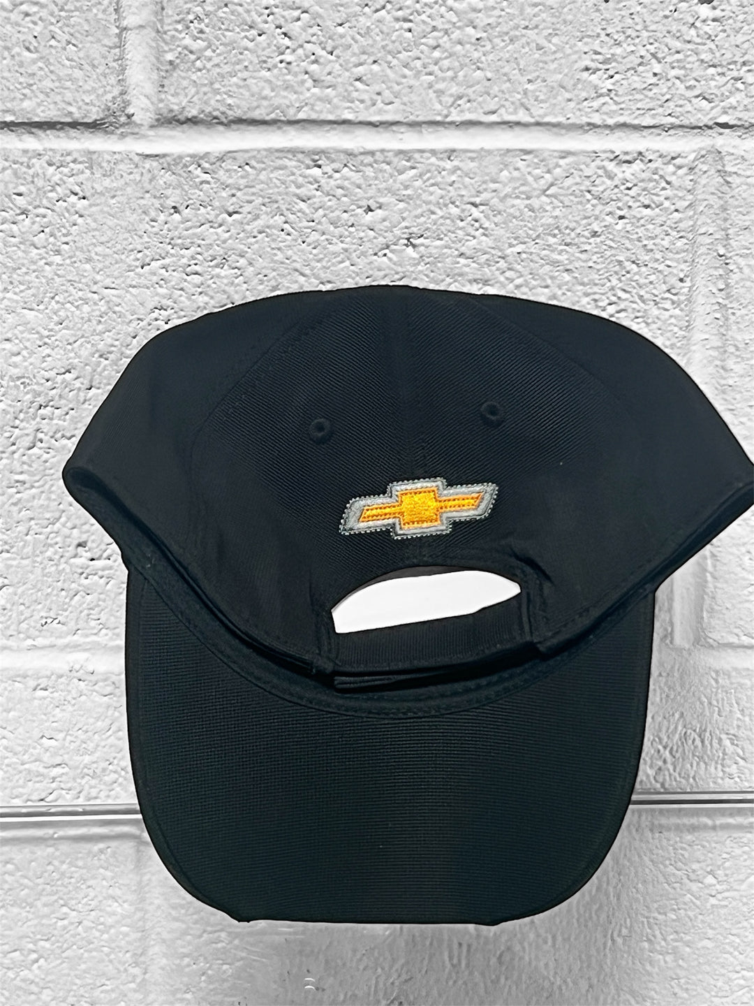 Black ZL1 Camaro Chevrolet Hat Bowtie on Back