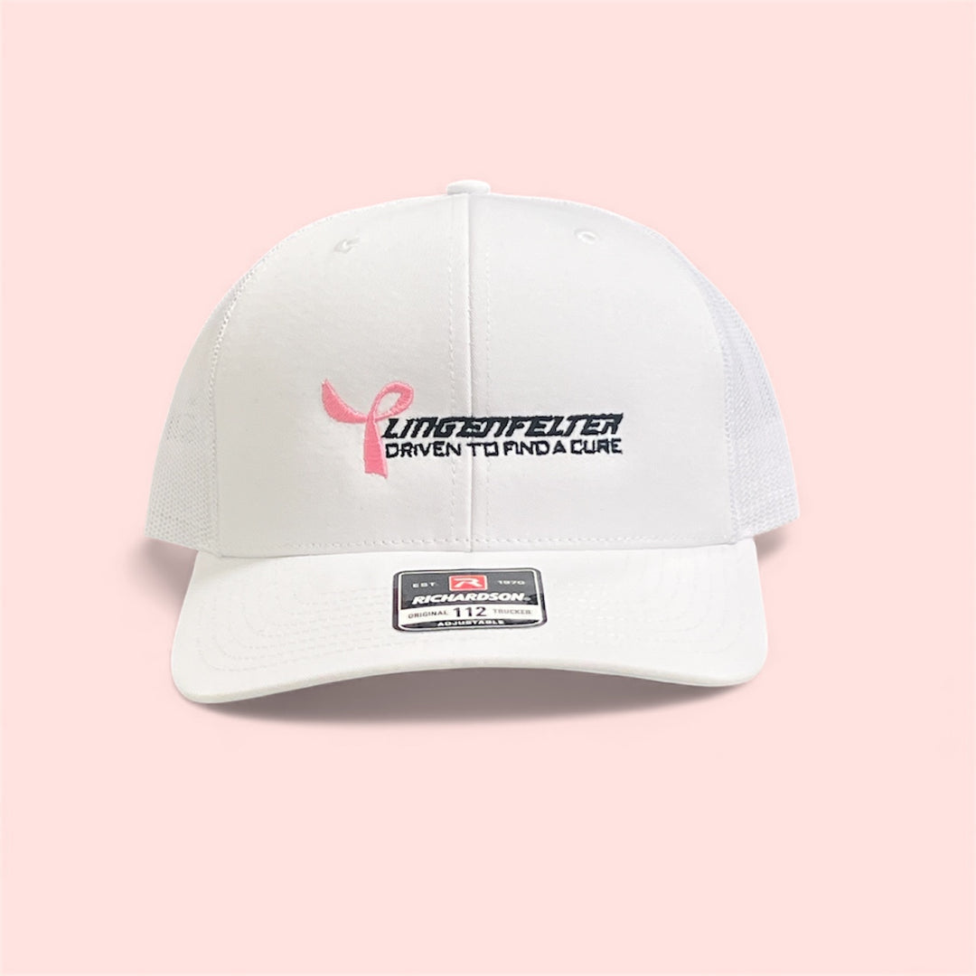 Lingenfelter Driven to Find a Cure White Hat