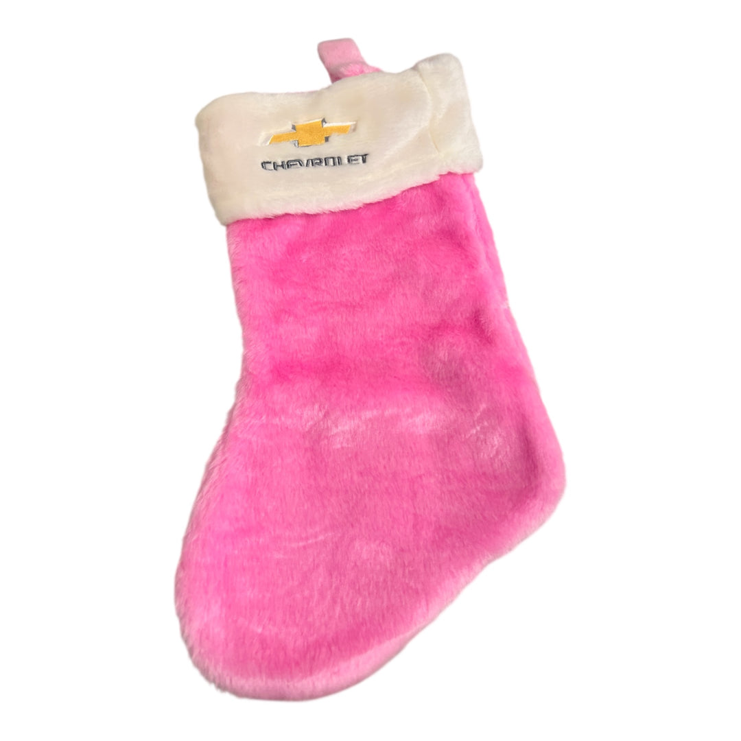 Pink Chevy Holiday Stocking