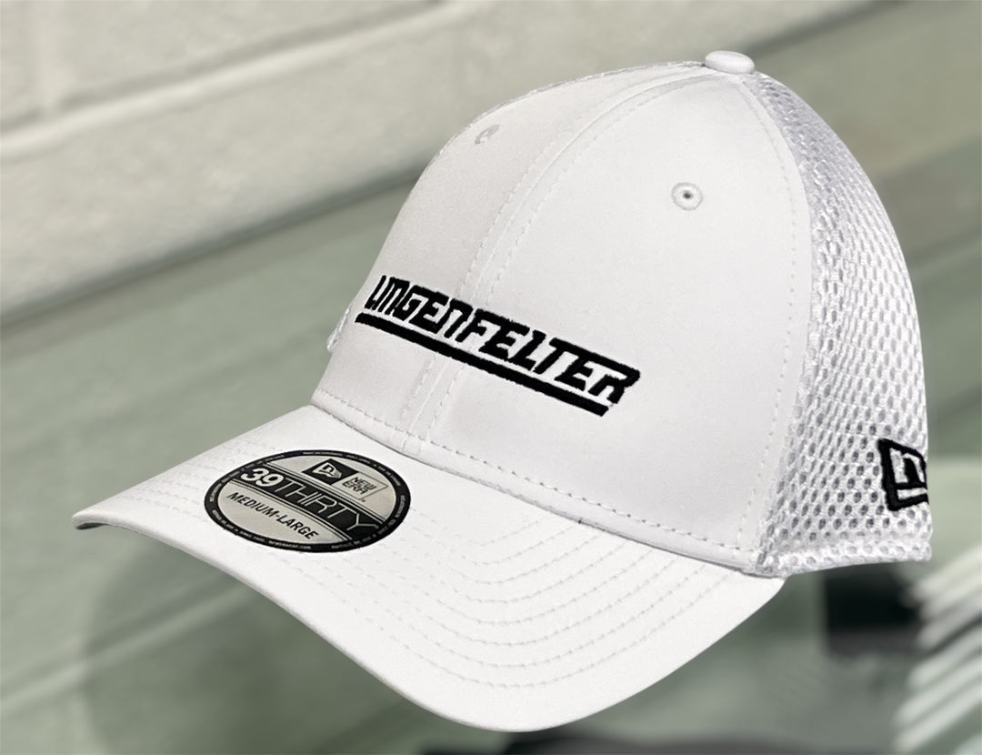 Lingenfelter New Era White Flexfit Hat M/L