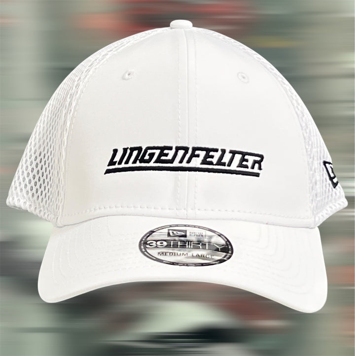 Lingenfelter New Era White Flexfit Hat M/L