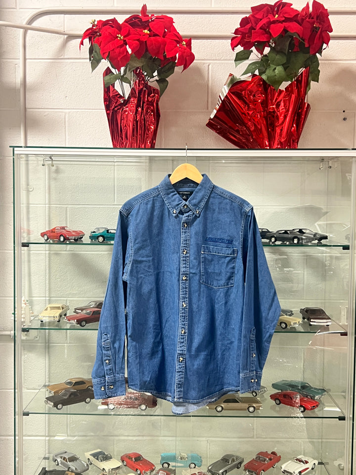  Lingenfelter Denim Men's Long Sleeve Shirt