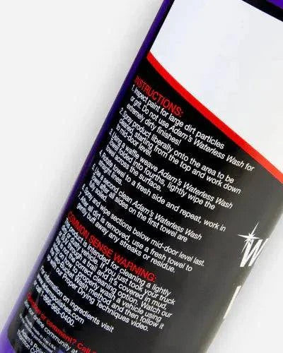 Adam's Waterless Wash - Team Lingenfelter