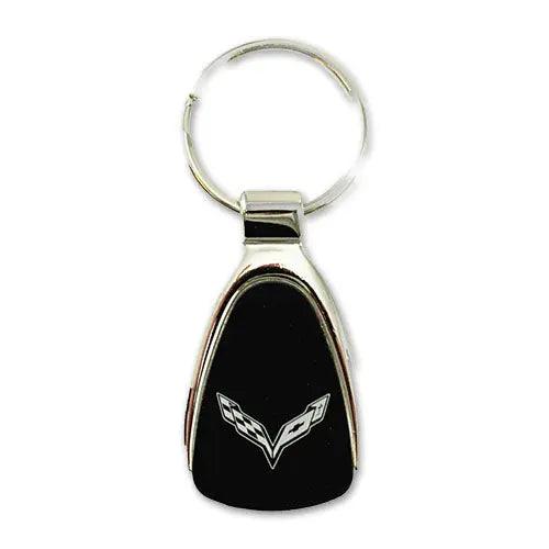 C7 CORVETTE CHROME TEARDROP KEYCHAIN - Team Lingenfelter