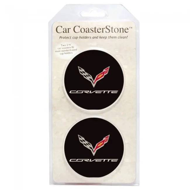 C7 Corvette Black Coasters - Team Lingenfelter