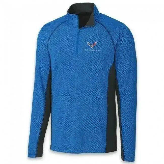 C7 Corvette Colorblock Quarter Zip - Team Lingenfelter