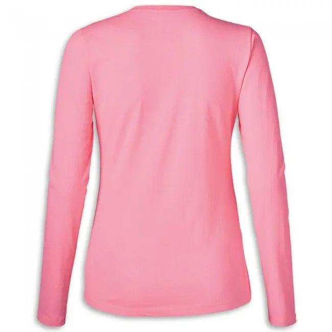 C7 Corvette Pink Ladies Long Sleeve Tee - Team Lingenfelter