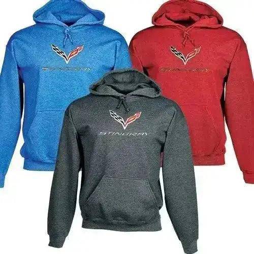 C7 Corvette STINGRAY HOODED SWEATSHIRT - Team Lingenfelter