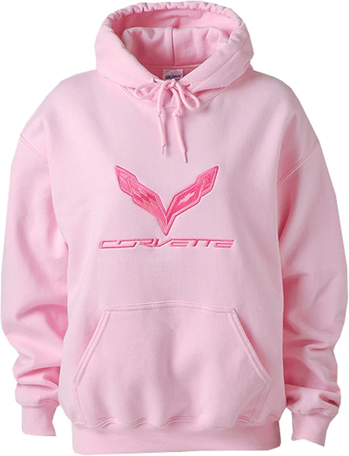 C7 Corvette ladies pink hoodie gm licensed team lingenfelter