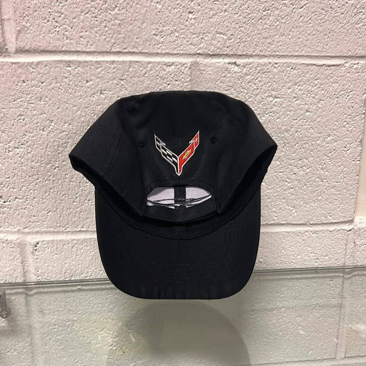 C8 Corvette Black Hat Black Logo - Team Lingenfelter
