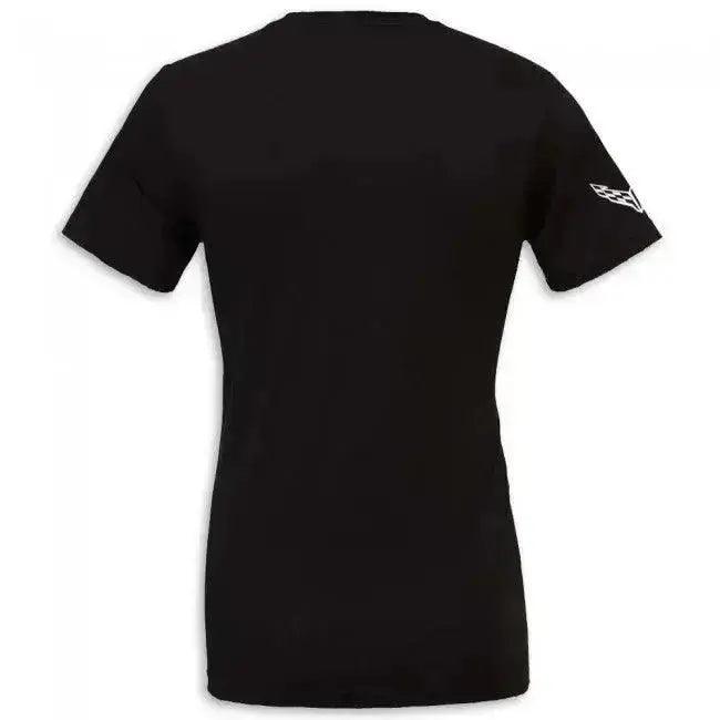 C8 Corvette Blueprint Tee Black - Team Lingenfelter