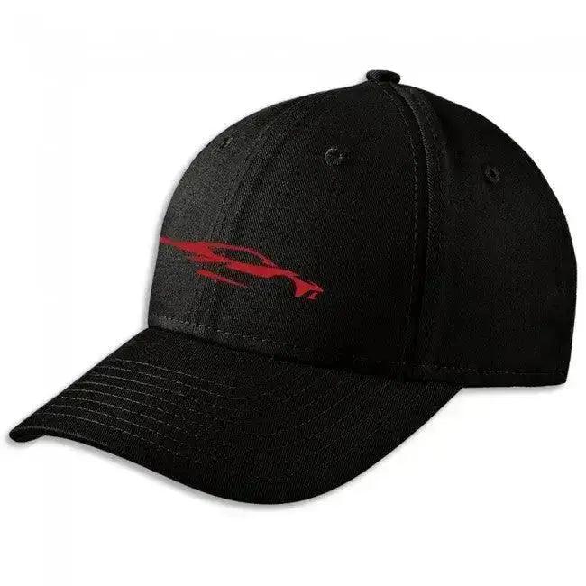 C8 Corvette Hat Torch Red - Team Lingenfelter