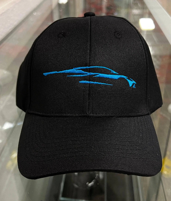 C8 Corvette Riptide Blue Metallic Hat - Team Lingenfelter
