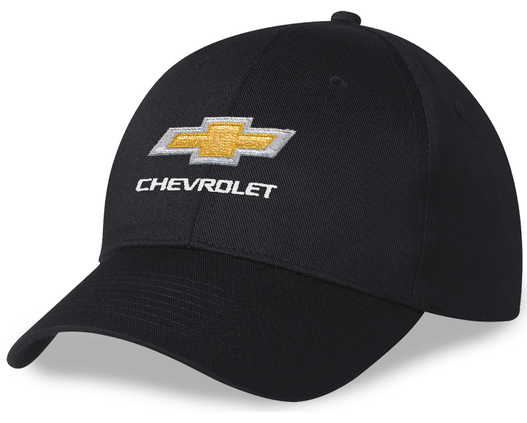 Chevrolet Black Hat Gold Chevy Bowtie