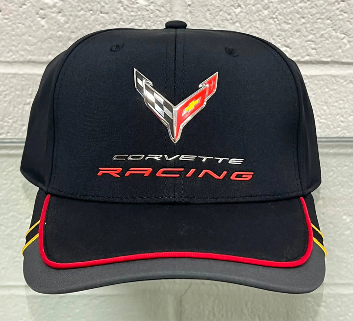 Corvette Black Game Changer Red and Gold Piping Sonic Weld Lingenfelter Race Gear