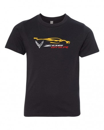 Youth Z06 GT3.R Gesture Logo T-Shirt – Charcoal
