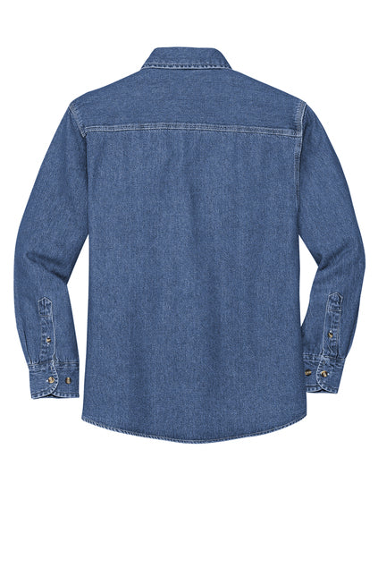 Lingenfelter denim back shirt