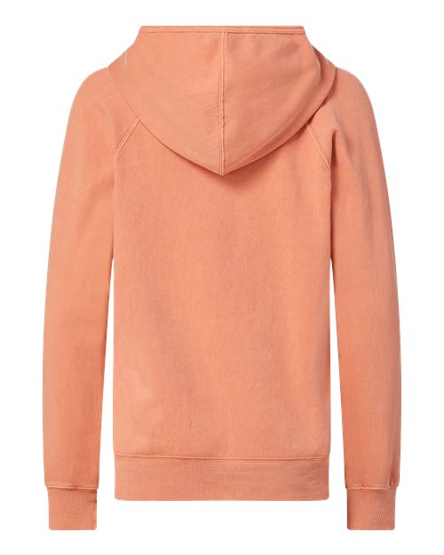 Lingenfelter women's tangerine sweatshirt, spring 2026, casual activewear hoodie with a comfortable fit and vibrant color.